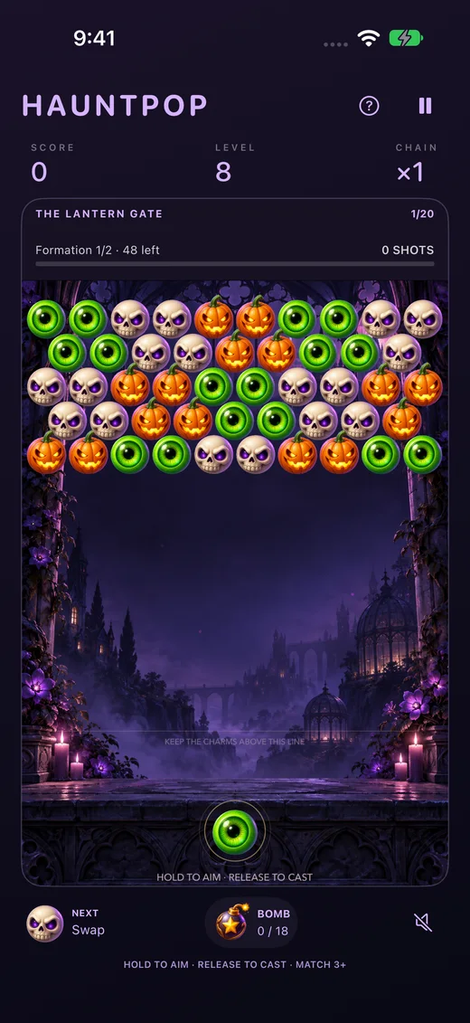 Hauntpop gameplay preview